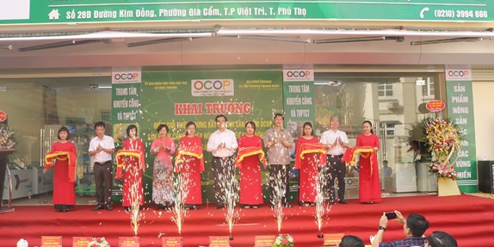 Công ty tổ chức lễ khai trương giá rẻ tại Phú Thọ | Khai trương Điểm giới thiệu và bán sản phẩm OCOP tại Phú Thọ