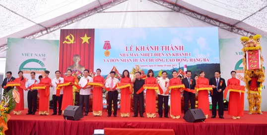 Công ty tổ chức lễ khánh thành tại Thái Nguyên | Khánh thành Nhà máy nhiệt điện An Khánh I