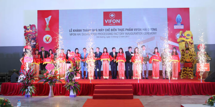 Công ty tổ chức lễ khánh thành chuyên nghiệp tại Hải Dương | Lễ Khánh Thành Nhà Máy Vifon Hải Dương