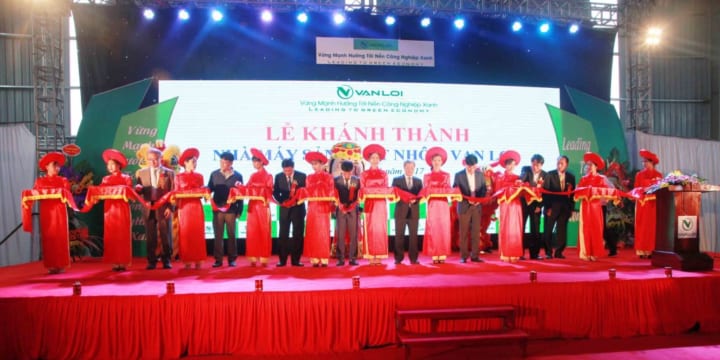 Tổ chức lễ khánh thành chuyên nghiệp tại Bắc Ninh | Công ty Vạn Lợi khánh thành nhà máy sản xuất nhôm tại Bắc Ninh