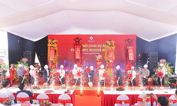 Công ty tổ chức lễ khởi công tại Vĩnh Phúc | Lễ khởi công đại đô thị TMS Homes Wonder World