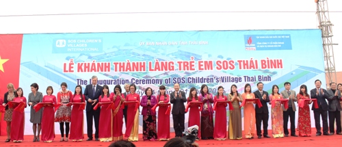 Công ty tổ chức lễ khánh thành chuyên nghiệp tại Thái Bình | PV Drilling khánh thành Làng trẻ em SOS Thái Bình