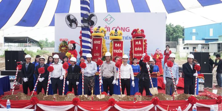 Công ty tổ chức lễ khởi công, động thổ giá rẻ tại Hà Nội