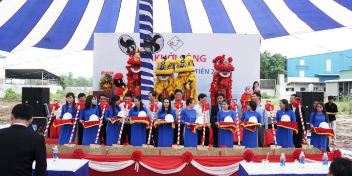 Công ty tổ chức lễ khởi công, động thổ giá rẻ tại Lào Cai