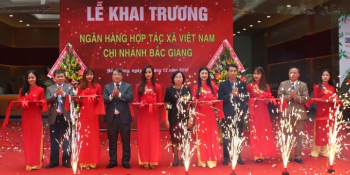 Công ty tổ chức lễ khai trương chuyên nghiệp tại Bắc Giang | Lễ khai trương hoạt động Chi nhánh Bắc Giang