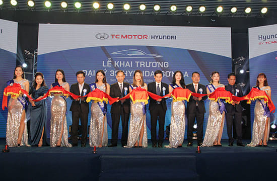 Công ty tổ chức lễ khai trương giá rẻ tại Sơn La | Công ty TNHH Hà Hường khai trương đại lý 3S Hyundai Sơn La
