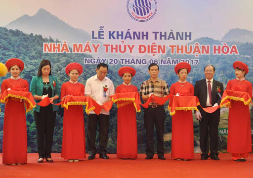 Công ty tổ chức lễ khánh thành tại Hà Giang | Lễ khánh thành Nhà máy Thủy điện Thuận Hòa