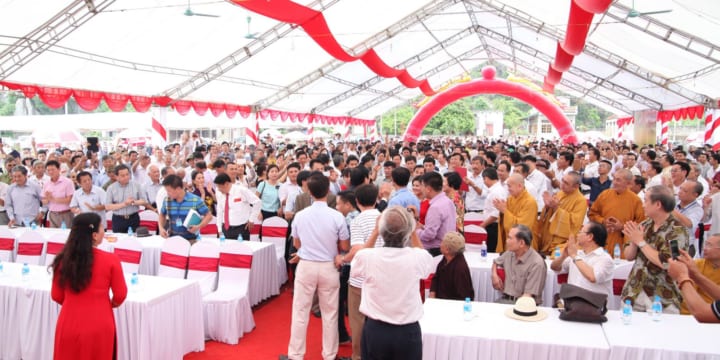 Công ty tổ chức lễ khởi công tại Ninh Bình | Lễ khởi công xây dựng nhà thờ họ Trương tại Ninh Bình