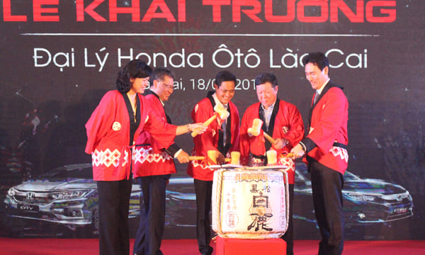 Công ty tổ chức lễ khai trương chuyên nghiệp tại Lào Cai | Lễ khai trương đại lý Honda Ôtô chính thức tại Lào Cai