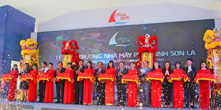 Công ty tổ chức lễ khai trương chuyên nghiệp tại Sơn La | Lễ khai trương Nhà máy Phúc Sinh Sơn La