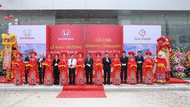 Công ty tổ chức lễ khai trương chuyên nghiệp tại Ninh Bình | Lễ Khai Trương Honda Ô Tô Ninh Bình