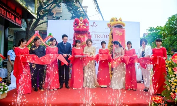 Công ty tổ chức lễ khai trương giá rẻ tại Ninh Bình | Lễ khai trương Thẩm Mỹ Huyền My tại Ninh Bình