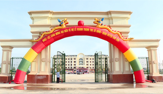 Công ty tổ chức lễ khánh thành giá rẻ tại Ninh Bình | Lễ khánh thành trụ sở HĐND – UBND huyện Kim Sơn