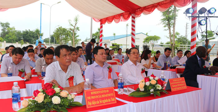 Công ty tổ chức lễ khánh thành chuyên nghiệp tại Lào Cai | Lễ khánh thành dự án Nhà máy xử lý nước thải thành phố Lào Cai