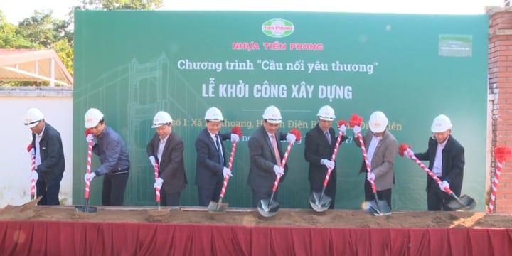 Tổ chức lễ khởi công tại Điện Biên | Cầu treo dân sinh tặng tỉnh Điện Biên