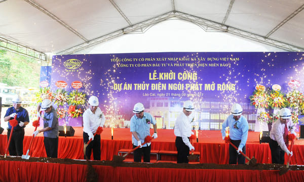 Công ty tổ chưc lễ khởi công chuyên nghiệp tại Lào Cai | Lễ khởi công Dự án thủy điện Ngòi Phát mở rộng
