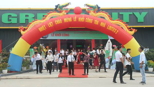 Công ty tổ chức lễ khởi công giá rẻ tại Bắc Giang | Lễ khởi công dự án Khu đô thị Green City tại TP Bắc Giang