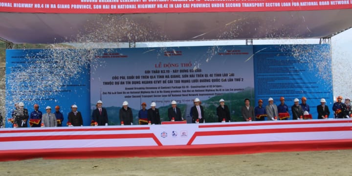 Công ty tổ chức lễ động thổ giá rẻ tại Lào Cai | Lễ động thổ xây dựng ba cầu mới tại tỉnh Hà Giang và Lào Cai