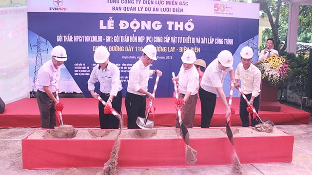 Công ty tổ chức lễ động thổ giá rẻ tại Điện Biên | Lễ động thổ đường điện 110KV Mường Lay – Điện Biên