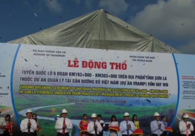 Công ty tổ chức lễ động thổ tại Sơn La | Lễ động thổ xây dựng 110 km tuyến QL6