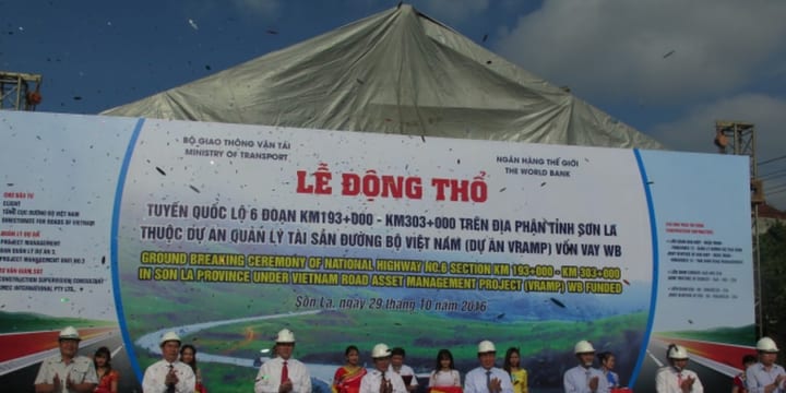 Công ty tổ chức lễ động thổ tại Sơn La | Lễ động thổ xây dựng 110 km tuyến QL6